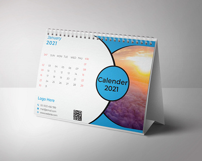 2021 Desk Calender 2021 calender advertising advertisment brand calender calender 2021 calender template corporate corporate design creative modern office calender presentation