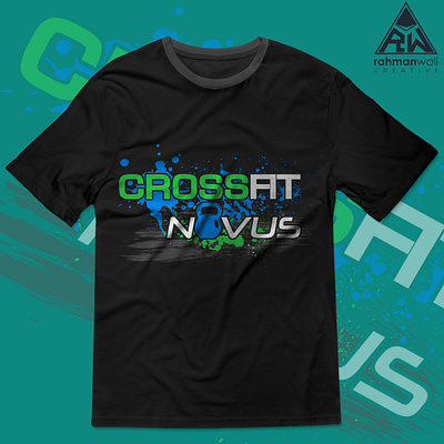 CrossFit Novus T-shirt creative crossfit design design art fitness gym illustration illustrator photoshop vector weight lifting weightlifting