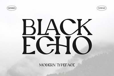 Black Echo Modern Ligature Font calligraphy font font design fonts fonts collection lettering ligature ligature font ligature fonts logo modern modern calligraphy modern ligature modern logo retro sans serif serif fonts typeface typography vintage