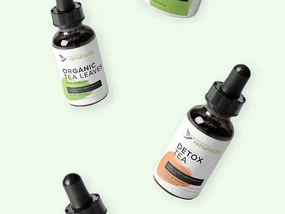 Renu Herbs Label Design design label label design label packaging