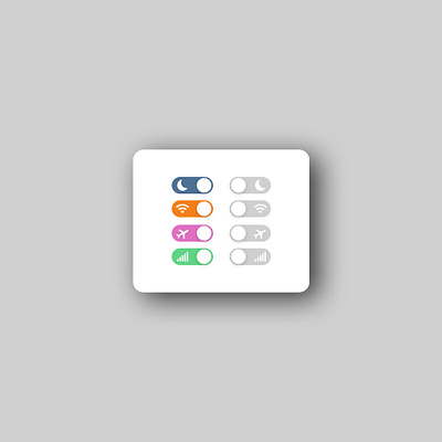 Daily UI 015 - "On Off Switch" daily ui daily ui 015 daily ui challenge dailyui dailyuichallenge design on off switch ui