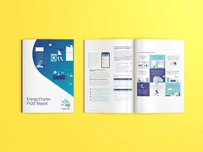 Energy Charter printed brochure design typography