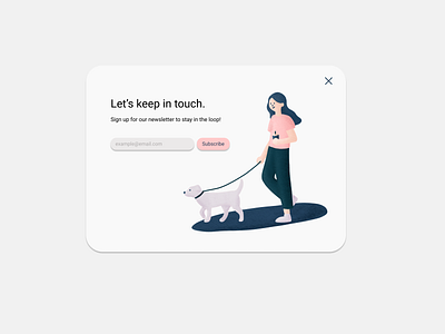 Daily UI Challenge #016 daily ui dailyui dailyui 016 dailyuichallenge figma illustration popup popup design procreate