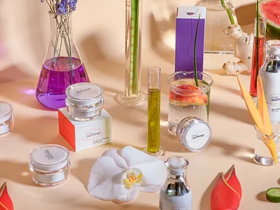 Midsummer Skin Package/Label Design + Content Production agency branding creative agency design label and box design label design label packaging package design