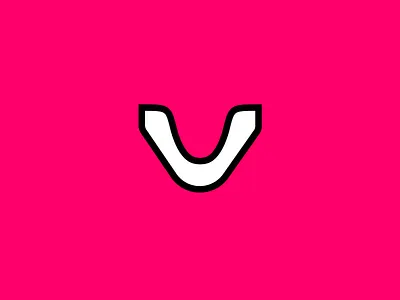 v black branding design icon illustration logo logo design logo mark logo mark design pink v white