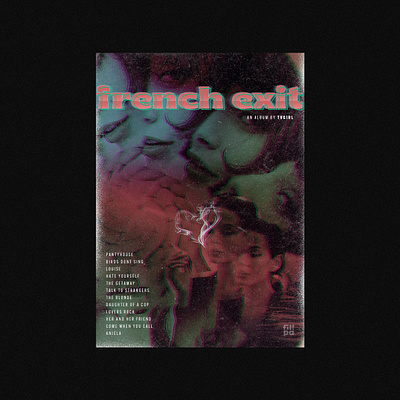 french exit by tvgirl, concept album poster album album poster concept indie indiepop photoshop poster tvgirl band vintage