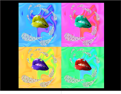 Swimming in Affirmations affirmations bold colorful drip graphic design illustrator lips mantra mantras photoshop pop art poster a day poster art poster design self care self love swimming vibrant water