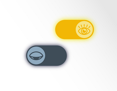 On/Off Switch buttons dailyui dailyui015 onoffswitch