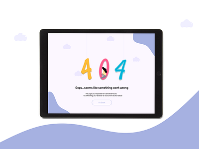 Error 404 - Web Page Design adobexd creativity figma ui ui ux ui design web web design