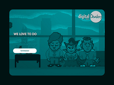 Web design | Digital Dealers design design art digital art digital illustration landing landing design landing page landing page design landing page ui layout ui ui ux ui design web web design webdesign website website concept website design websites