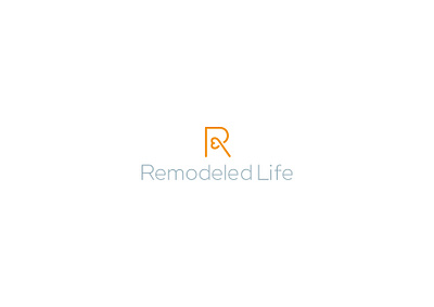 Remodeled Life brand branding design doctor heart icon life logo mark r remodel therapy
