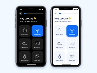 Personal Banking Application app bank bank app banking banking app blue clean ui dark finance fintech app flat illustrations ios iphone app mobile app mobile app design mobile ui monzo ui