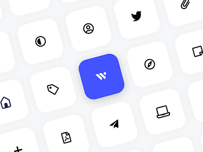 WordpressEgitimiCo Icon Set agency app design digital icon interface landing product ui uiux userinterface website