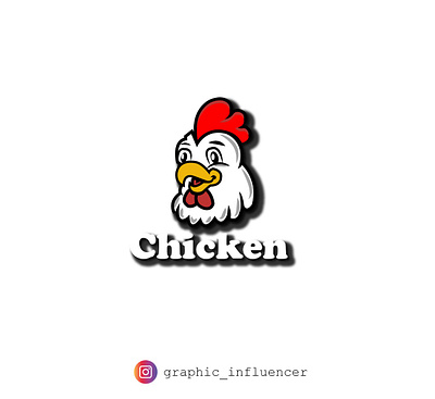 Chicken art design flat graphic design icon illustration illustrator logo minimal vector