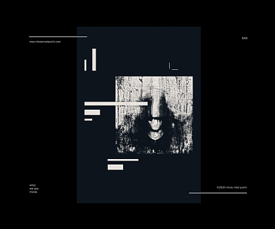 no. 343 sentimentality composition contrast design digital geometric geometric shapes minimal photoshop poster poster a day posterdesign postereveryday texture