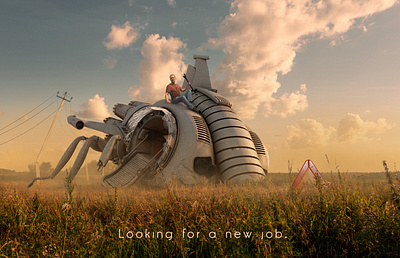Looking for a new job cg mattepainting
