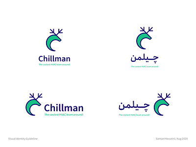 Chillman Logo Design branding branding. logo design flat guideline identity design logo minimal typography visual identity