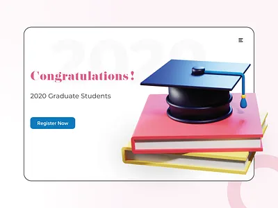 Landing Page 3d blender landing page