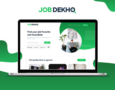 JOB DEKHO :: Website Design - Job website UI/UX design hardenrahul job portal job web deisgn job web deisgn job website ui uiux ux website design