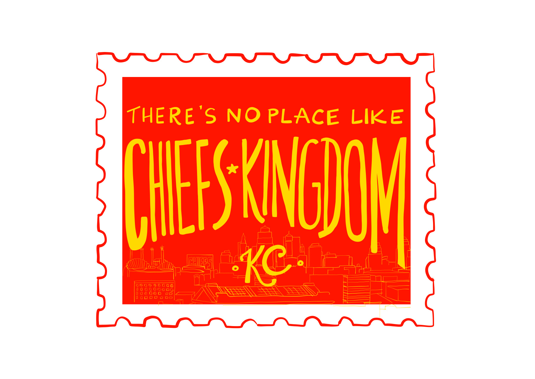 Example of 10/100 Chiefs Kingdom