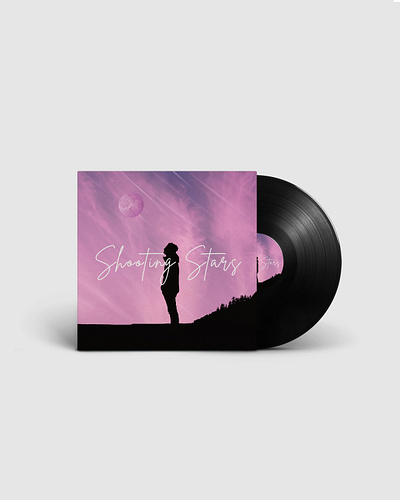 Shooting Stars aesthetic album album cover cosmos cover cover art design mood planet stars