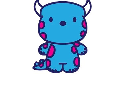 Teddy Bear bear cartoon design horn teddy tracing vector