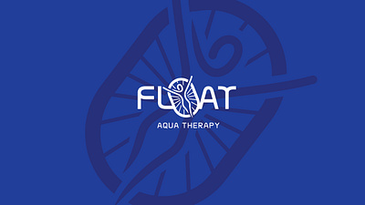 Float Aqua Therapy Branding branding branding design design flat icon logo logo design vector