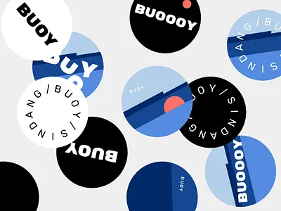BUOY Coaster branding
