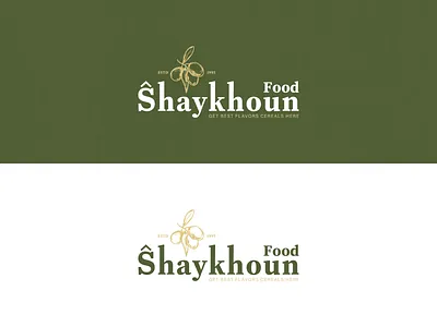 Shaykhoun food logo branding design icon illustration logo