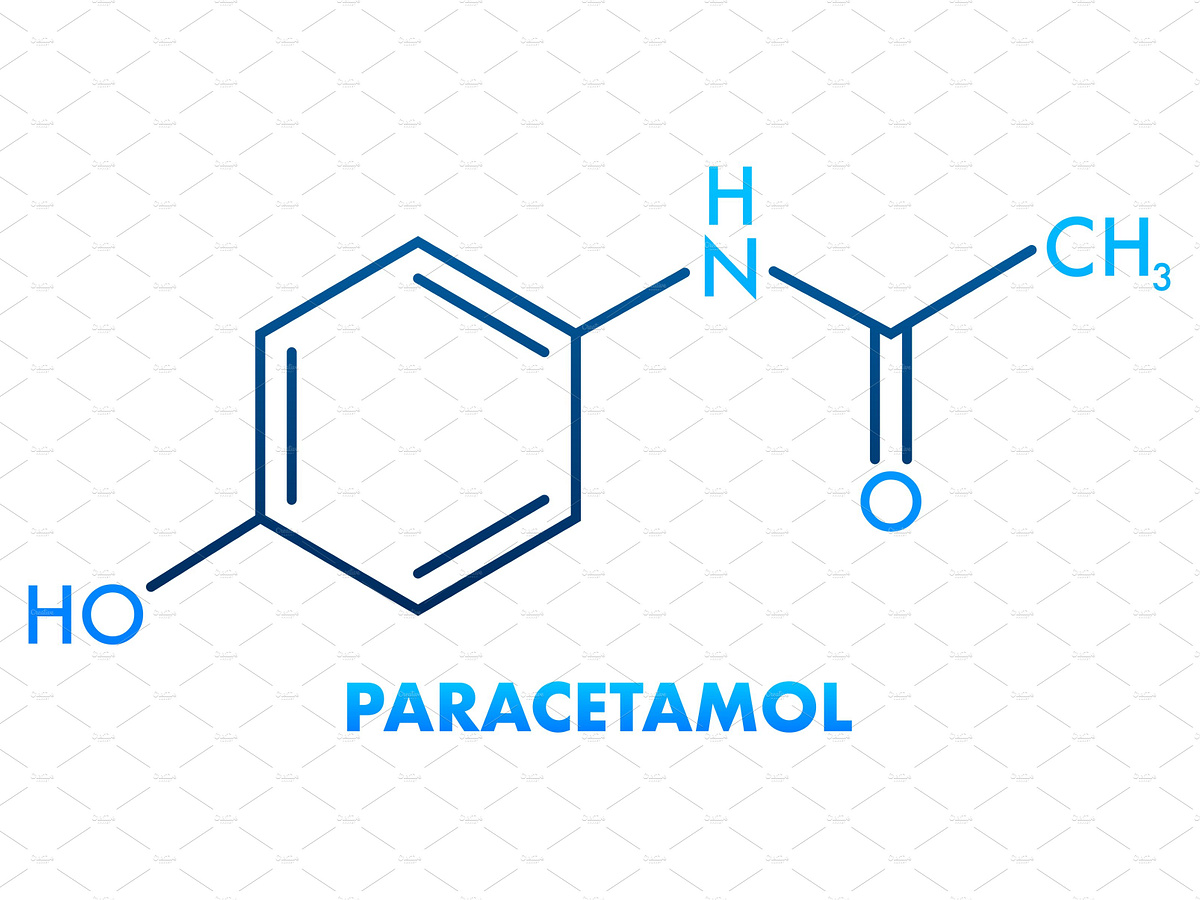 Paracetamol formula for medical by DG-Studio on Dribbble