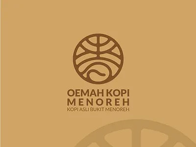 Oemah kopi menoreh logo concept logo