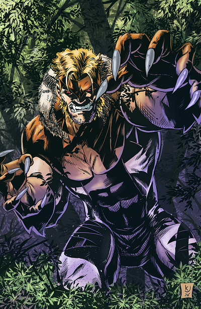 Sabretooth comicart comics marvel marvelcomics sabretooth wolvrerine