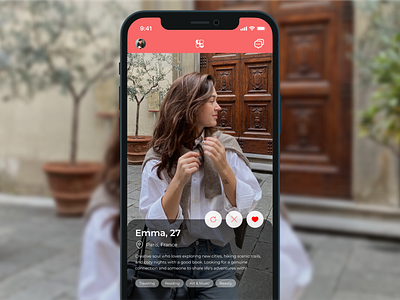 Modern Dating App – Where Connections Begin datingapp findlove mobiledesign ui ux