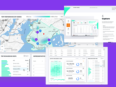 Sales Web Components chart clean dashboard data design simple type ui ux vector widget