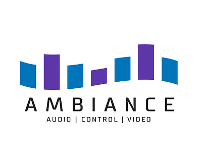 Ambiance Audio | Control Video logo 3 branding design logo