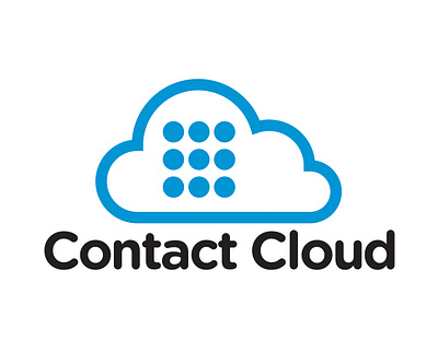 Contact Cloud logo branding design logo