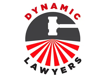 Dynamic Lawyers logo branding design logo