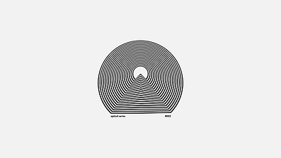 optical 002 cover art design illustration minimal poster art vector wallpaper design