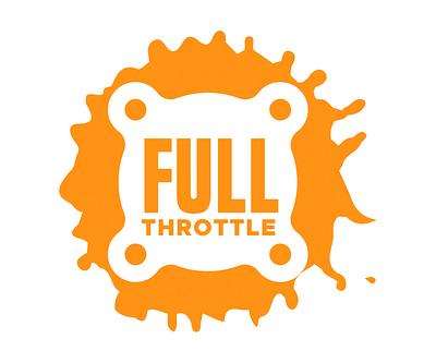Ful Throttle Machine Works Inc. logo 2 branding design logo