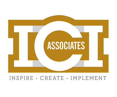 ICI Associates logo1 branding design logo