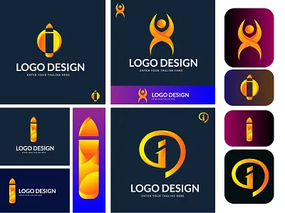 I letter logo design l App icon design 3d logo abstract branding colorful creative design icon logo logodesign logotype typography ui