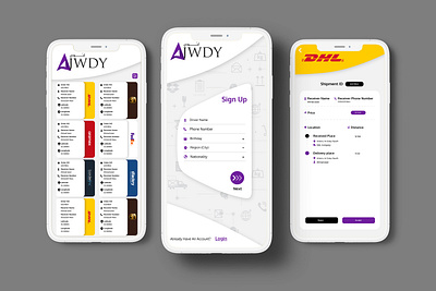 Ajwdy delivery ui design user experience xd