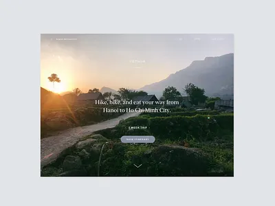 Backpacker trip planner dailyui design itinerary