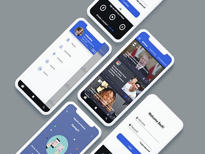 News Mobile UI app design earn money mobile ui news stories ux