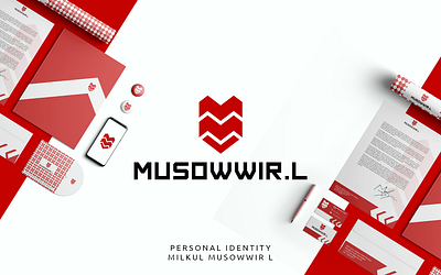 Personal Identity Milkul Musowwir Lubis branding business card design design identitydesign logo vector visual identity