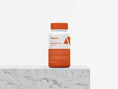 Pills Bottle Mockup banner design brand and identity branding brochure design brochure mockup busines card design mockup illustration logo logo design