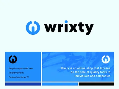 ''Wrixty'' logo design branding challenge font fonts graphicdesign grid logo icon illustrator logo logo design logocore logodesign logodesigner logos maintenance tool tools vector wrixty