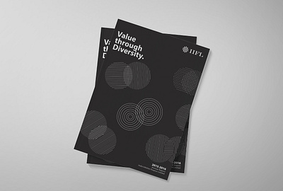 IIFL Annual Report Cover annualreport branding coverdesign illustration sketch