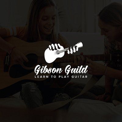 Gibson Guild brandidentity branding business logo clean concept creative logo famous guitar brands google graphic design guitar logo design branding logodesign music logo unique