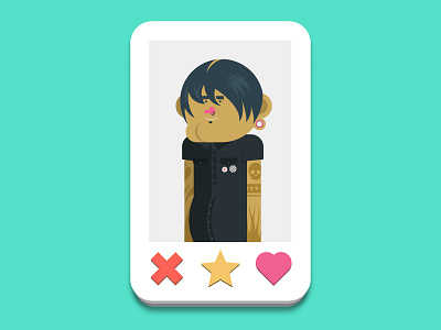 Illustration for Mtv character design flat flat design flat illustration illustration illustrator man mtv tinder vector vector art vector illustration